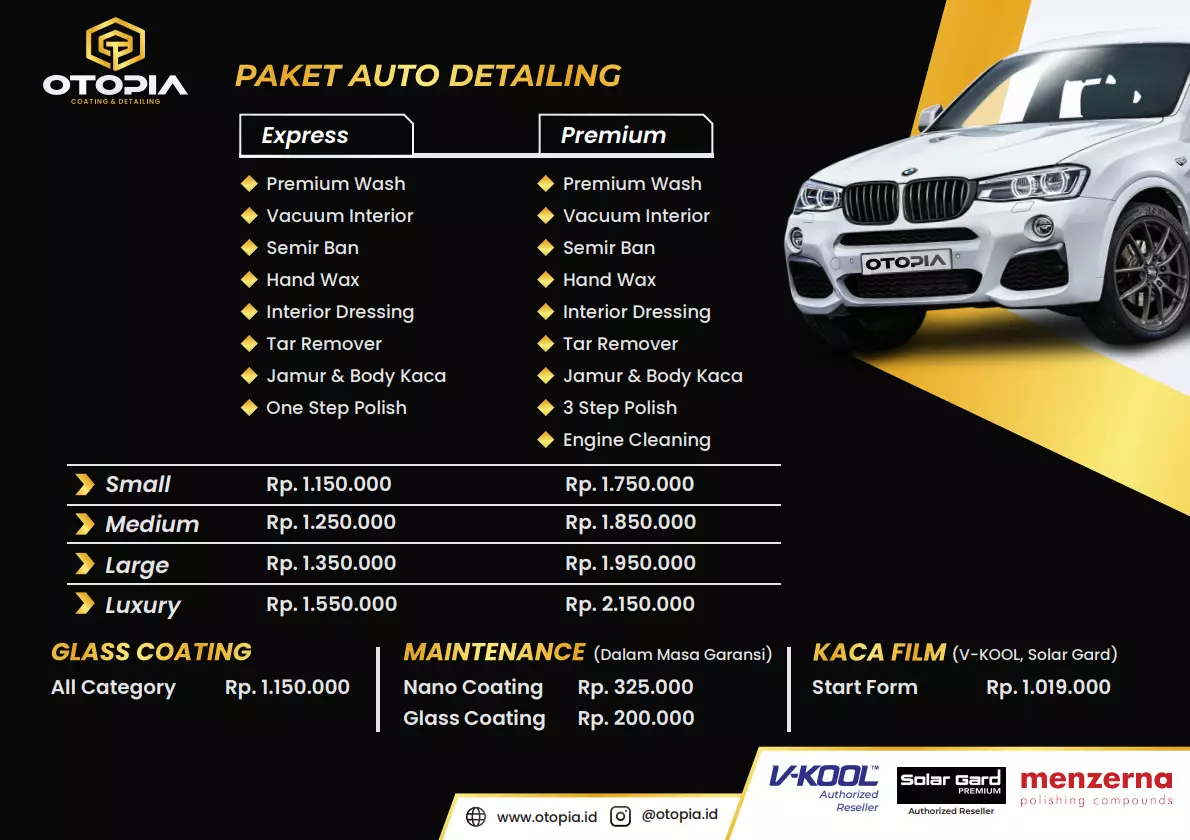 Harga Detailing Mobil